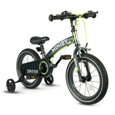 Детский велосипед Qplay Miniby 3in1 14 Grey