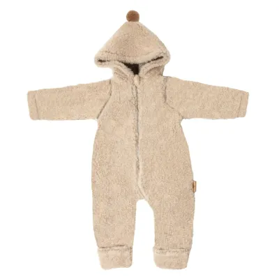 Salopetă Zaffiro 100% lână Merino bej - 62/68