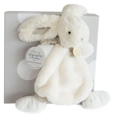 Jucărie de atașament iepuraș Lapin Bonbon taupe, 26 cm