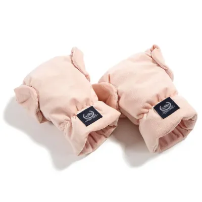 La Millou Manusi pentru carucior - Velvet Collection - Powder Pink