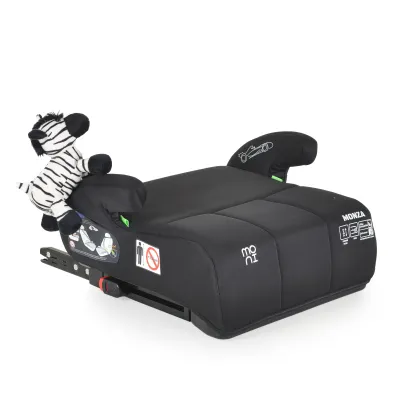 Автокресло-бустер MONI Monza 125–150 см ISOFIX Черный