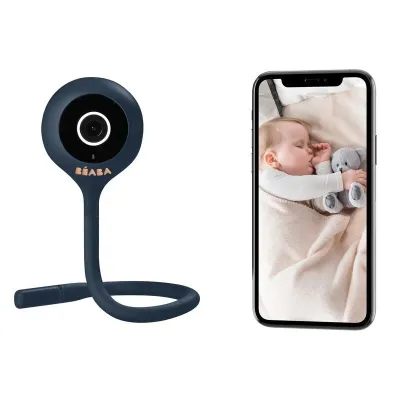 Monitor video digital Beaba Zen Connect cu Wi-Fi Night Blue