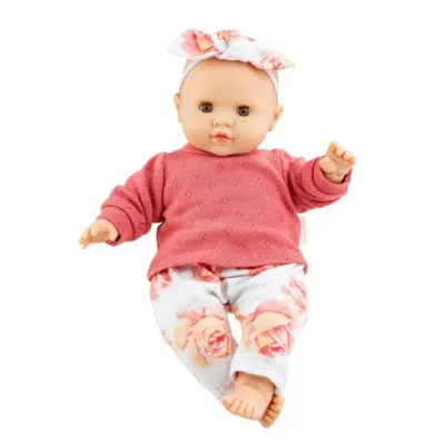 Păpușă Noel în salopetă 36 cm, 61731