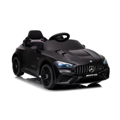 Mașină electrică pentru copii Mercedes-Benz AMG CLE 53 cu telecomandă, roți EVA, 12V negru