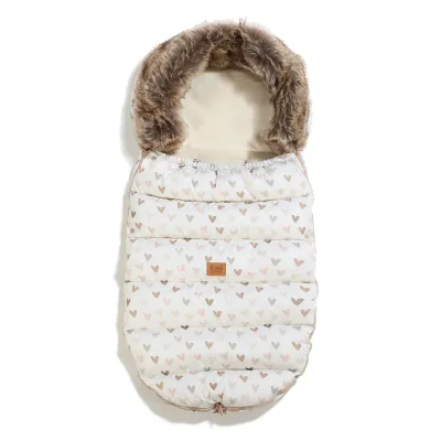 Sac de iarnă Uni Multi HEARTBEAT BEIGE