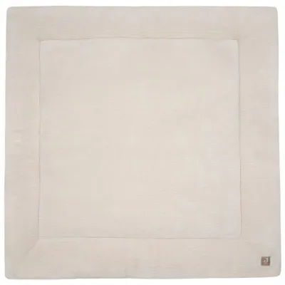Covoras de joaca Jollein Cloudy Rib Oatmeal, 100x100 cm
