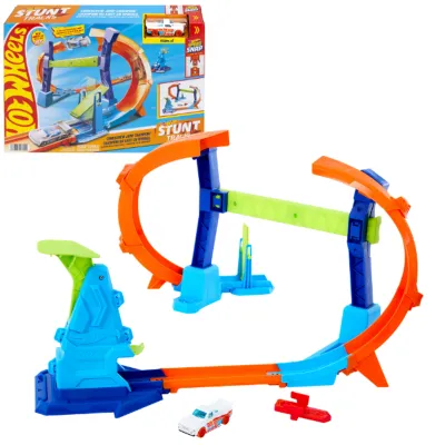 Set de joacă Hot Wheels „Campionatul săriturilor de pe rampă”