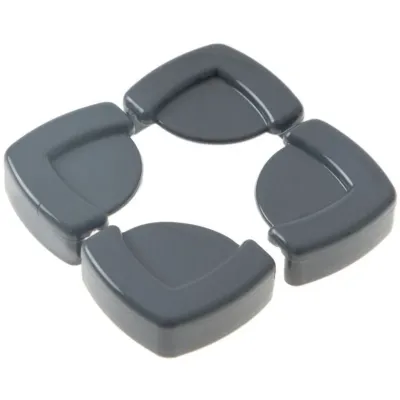 BABYJEM Set 4 protectii pentru colturi mobila Anthracite
