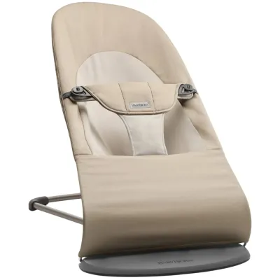 BabyBjorn Balansoar Balance Soft Woven, Khaki/Beige