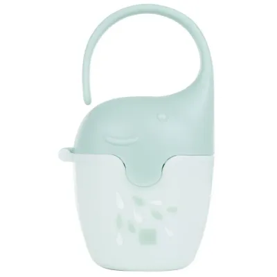Cutie pentru suzeta KikkaBoo Elephant Mint foto