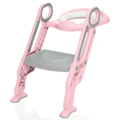 Treapta inaltator pentru baie ZOPA Blush Pink foto