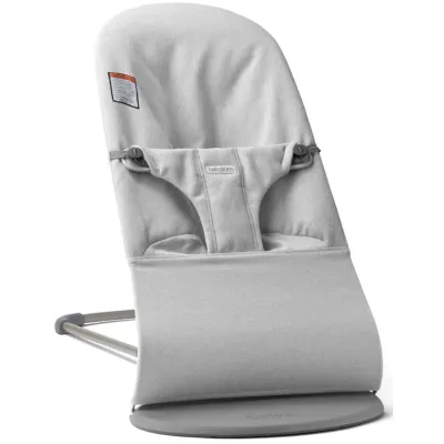 Balansoar BabyBjorn Bliss Light Gray, tesatura Melange foto