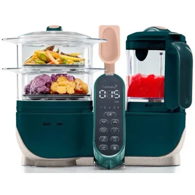 Robot multifunctional 6 in 1 Babymoov Nutribaby+ Opal Green foto