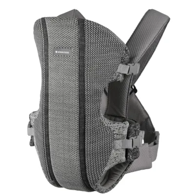 Marsupiu KikkaBoo Gwen Fly knit Grey foto