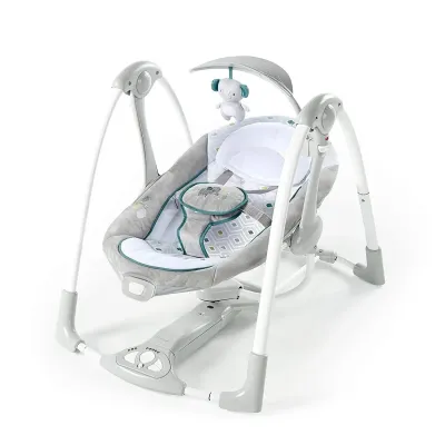 Leagan portabil Bright Starts Ingenuity ConvertMe Swing 2 Seat Nash foto