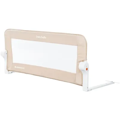 Боковая защита для кроватки KikkaBoo I Am Safe Beige, 102 см foto