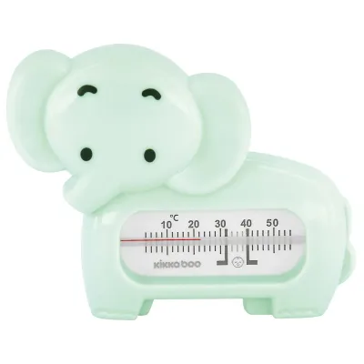 Termometru pentru baie KikkaBoo Elefant Menta foto