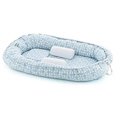 Saltea reductor BabyJem BabyNest Between parents Albastra foto