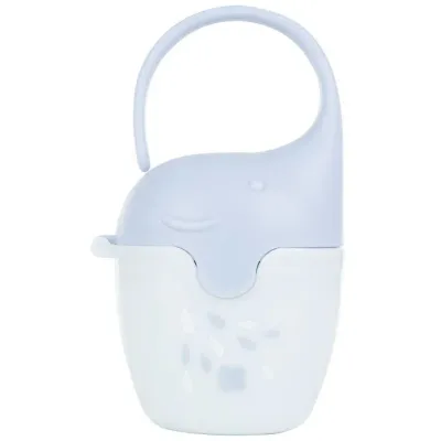 Cutie pentru suzeta KikkaBoo Elephant Blue foto