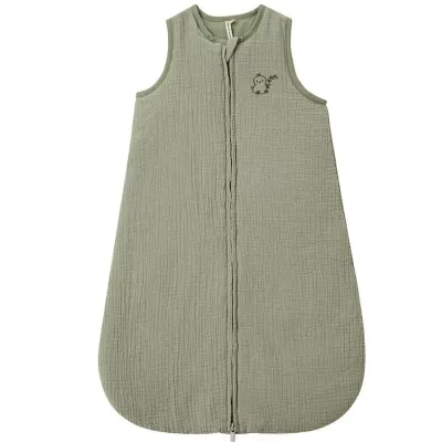 Sac de dormit fara maneci Premaman Verde (0-6 luni) foto