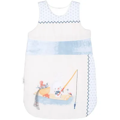 Sac de dormit KikkaBoo The Fish Panda (0-6 luni) foto