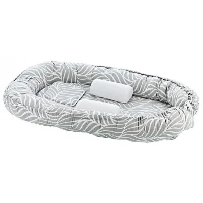 BABYJEM Saltea reductor BabyNest Between parents Blue Clover
