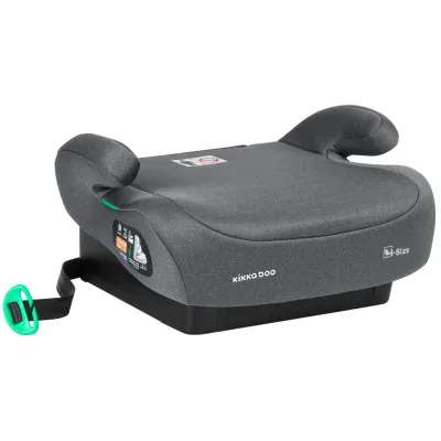 Scaun auto booster i-Size KikkaBoo i-Go Dark Grey, 125-150 cm