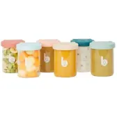 Set 6 boluri din sticla Babymoov ISY 250 ml foto