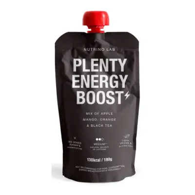 nutrino lab piure "plenty energy boost" măr-mango-portocale-ceai negru (180 gr.)