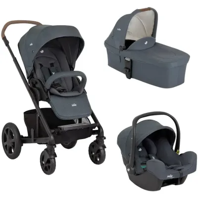 Carucior multifunctional 3 in 1 Joie Chrome Dlx Moonlight foto