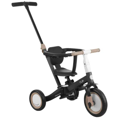 Tricicleta 5 in 1 KikkaBoo Flip Black foto