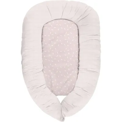 Babynest 3 in 1 KikkaBoo Memory Confetti Pink foto