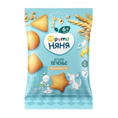 ФрутоНяня biscuiti multicereale (6 luni+) 50 gr.