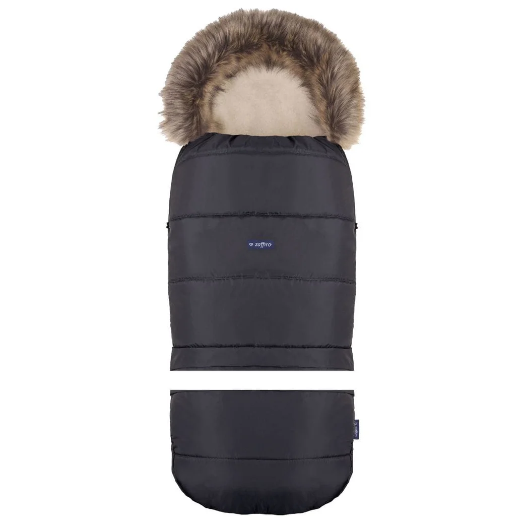 ZAFFIRO HUSA CARUCIOR IARNA + GEANTA GrowUP 4.0 - Beige Wool premium + Graphite