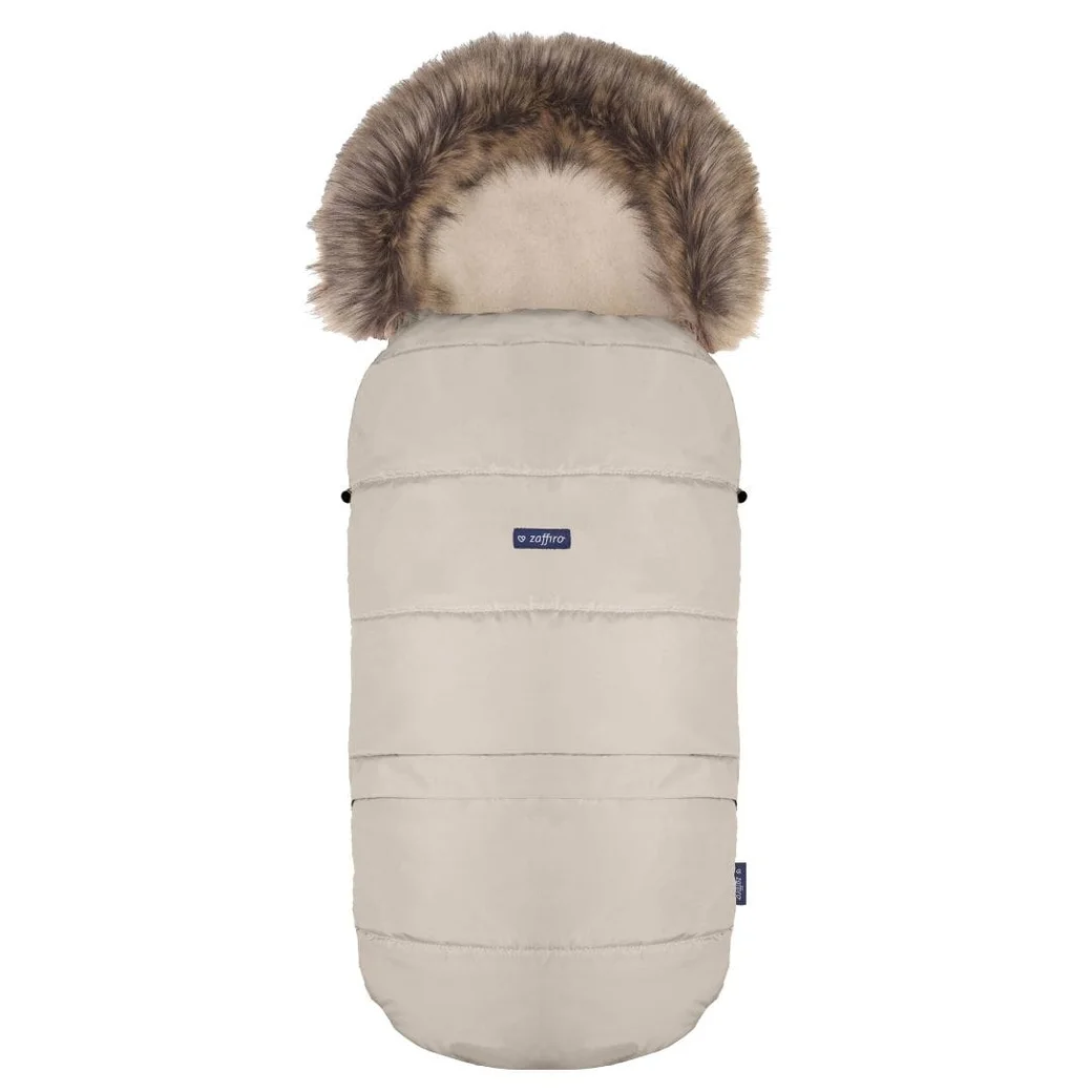 ZAFFIRO HUSA CARUCIOR IARNA + GEANTA GrowUP 4.0 - Beige Wool premium + Vanilla