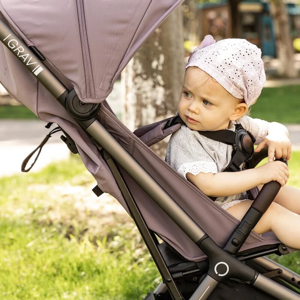 Carucior sport Qplay GRAV cu pliere automata, Violet