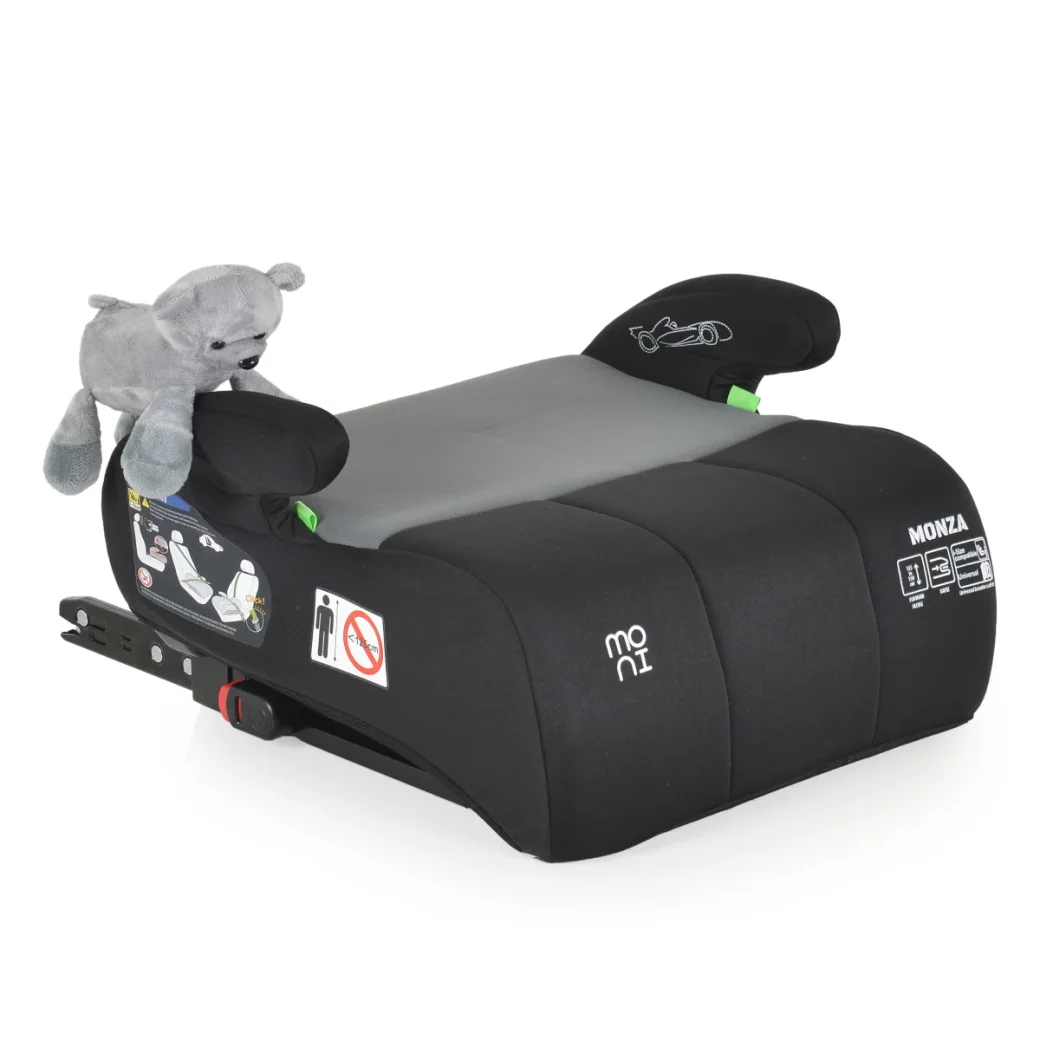 MONI Booster 125-150cm Monza ISO FIX Gri