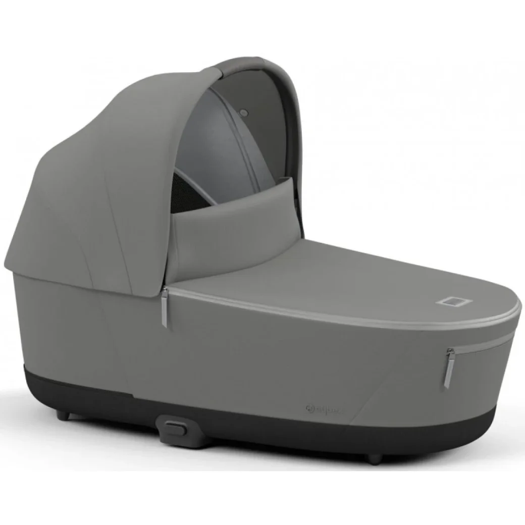 Cărucior 2 în 1 Cybex Priam Mirage Grey, șasiu Matt Black - Preț, Recenzii și Cumpărare Online
