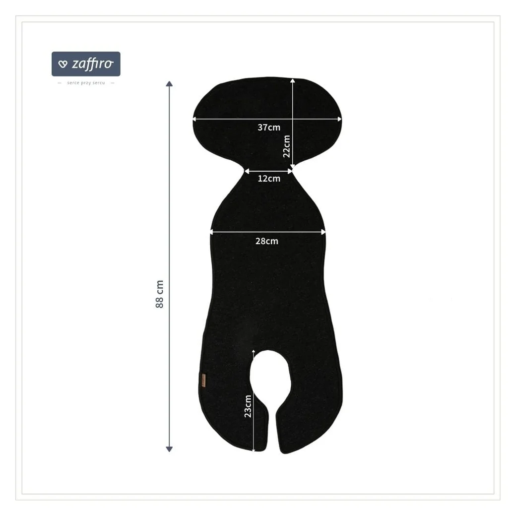 ZAFFIRO HUSA PENTRU CARSEAT MERINO