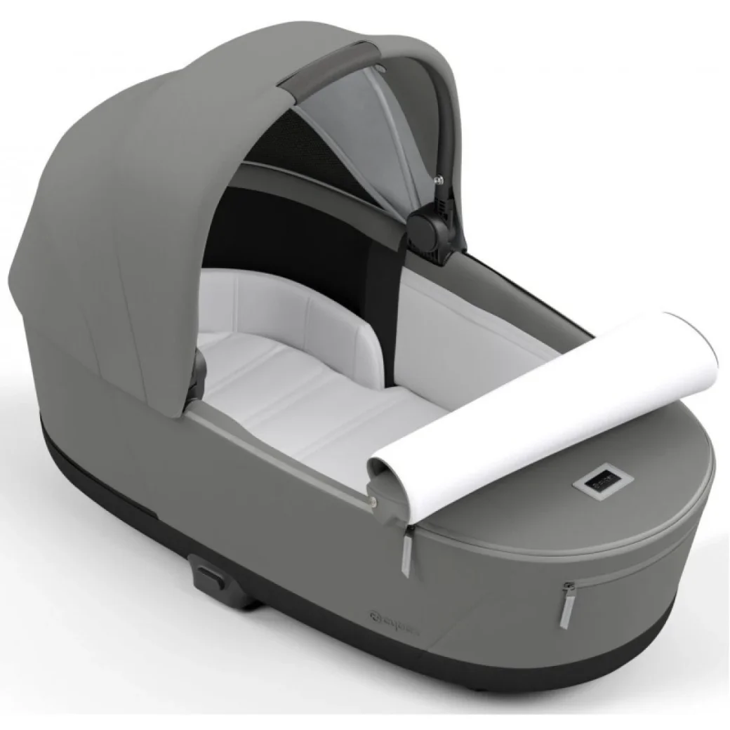 Cărucior 2 în 1 Cybex Priam Mirage Grey, șasiu Matt Black - Preț, Recenzii și Cumpărare Online