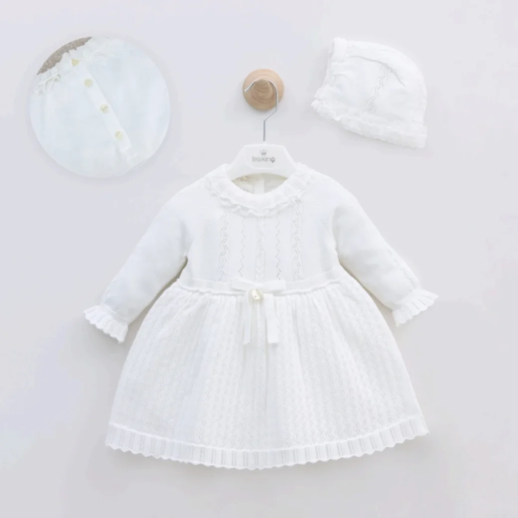 Leo King Dress White