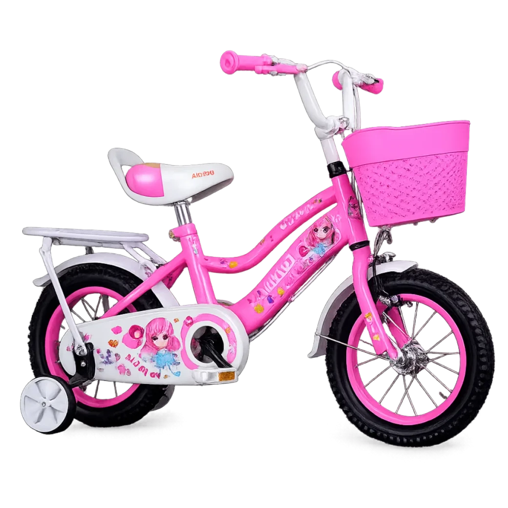 Află detalii despre Bicicleta pentru fete - 20" Roz