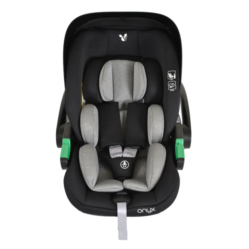 Автокресло Moni Onyx, 40–87 см, серое