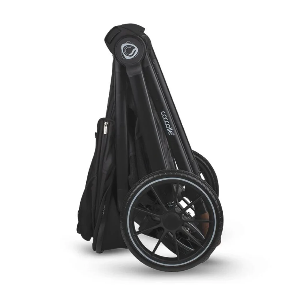 Carucior modular 3in1 Coccolle Aspen Jet Black cu Scoica auto iSize Coccolle Rilax Greystone