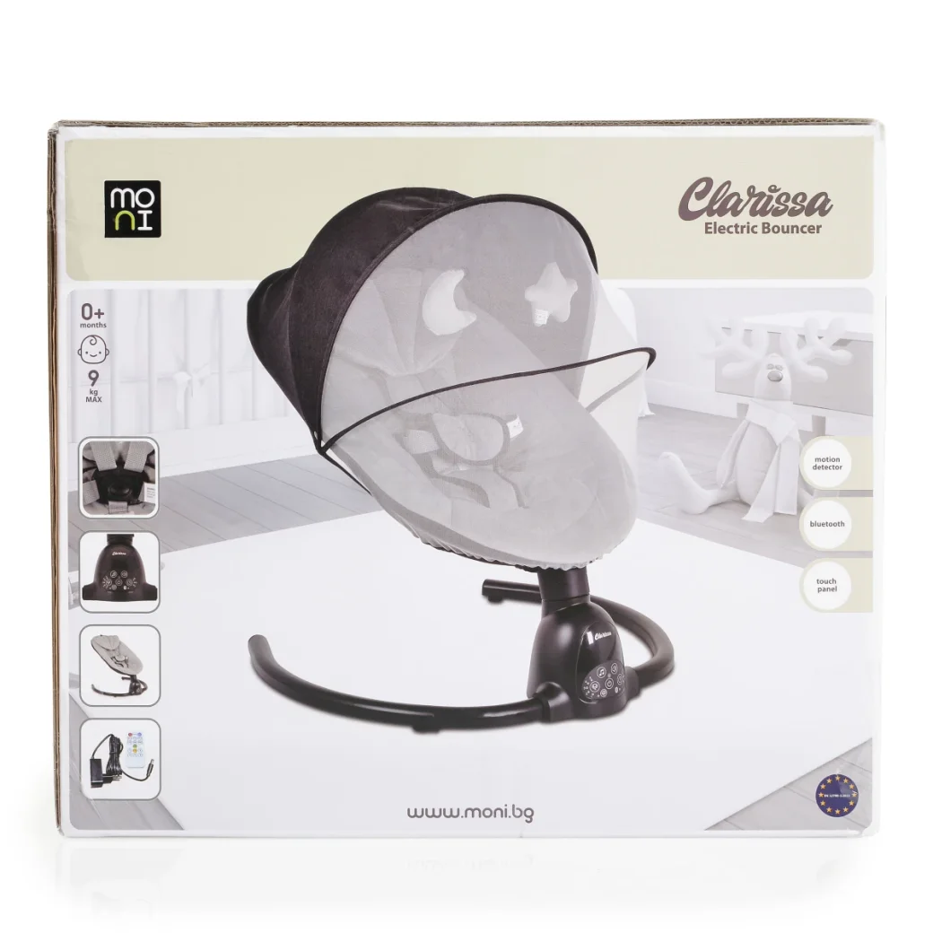 Moni Leagăn Electric Clarissa - Grey