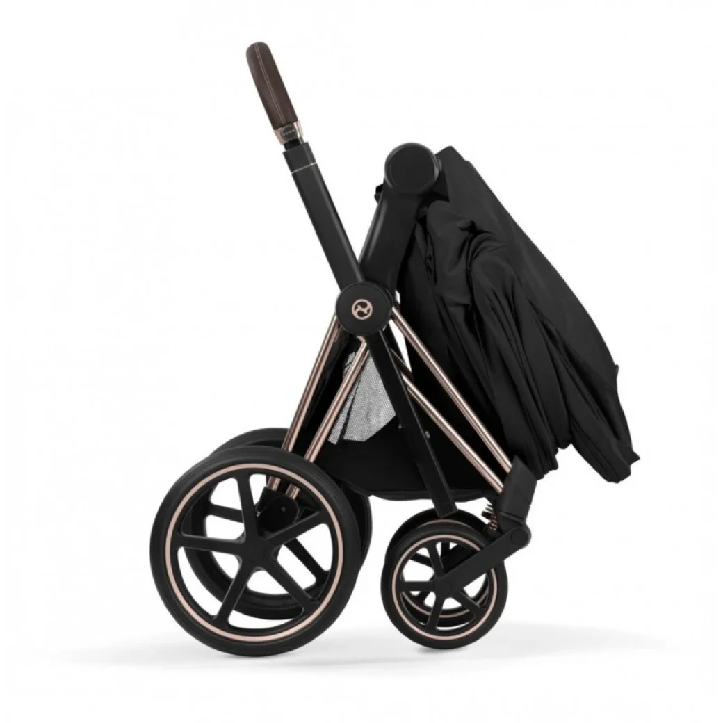 Cybex Priam Style Collection коляска 2 в 1 Sepia Black шасси Matt Black