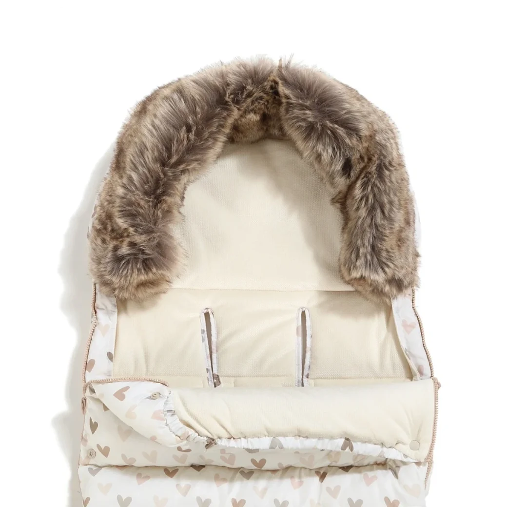 Sac de iarnă Uni Multi HEARTBEAT BEIGE
