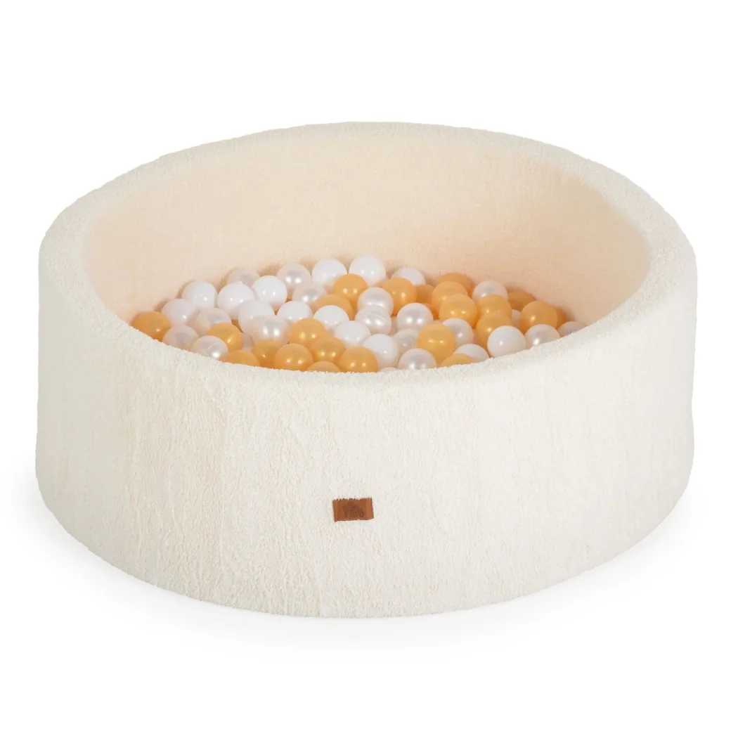 Мягкий сухой бассейн с шариками MONI Boucle Ivory