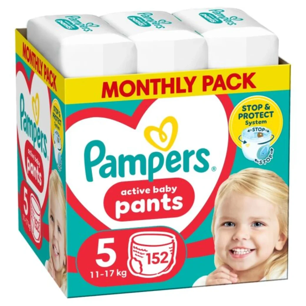 PAMPERS M BOX PANTS 152 (5)