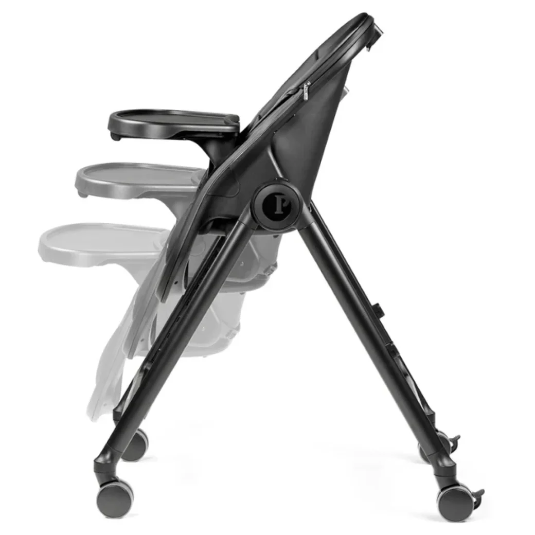 Стульчик для кормления Peg Perego Living True Black 2 в 1 многофункциональный